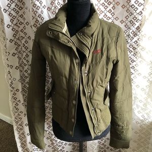 Hollister down coat